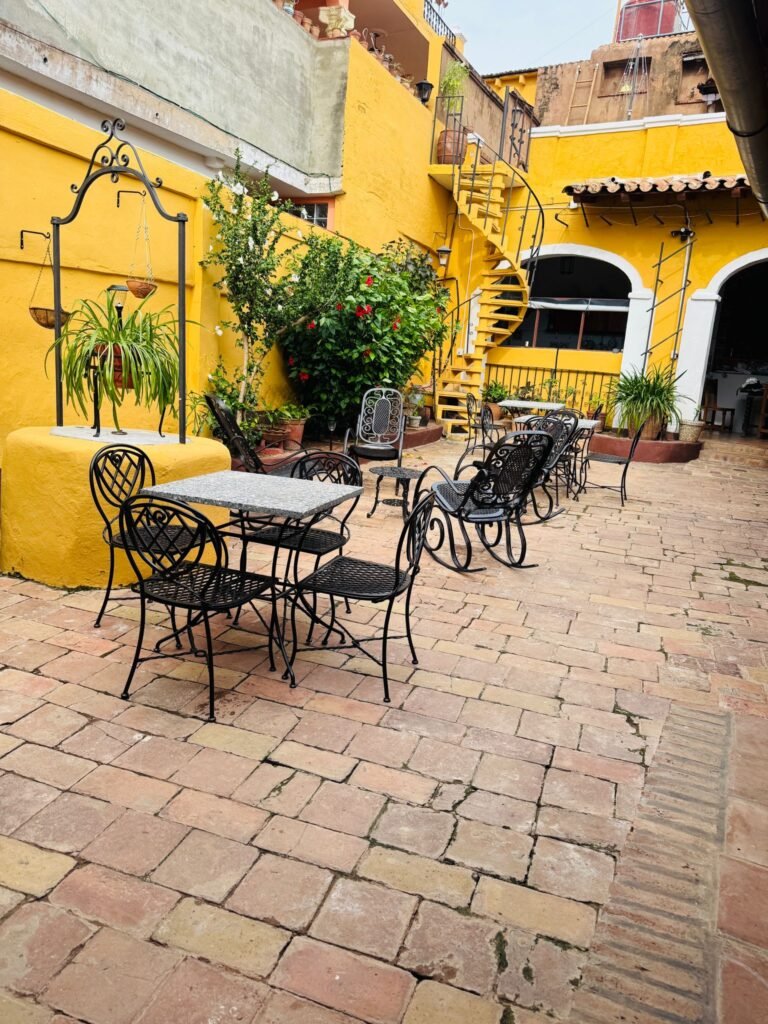 Patio de la casa